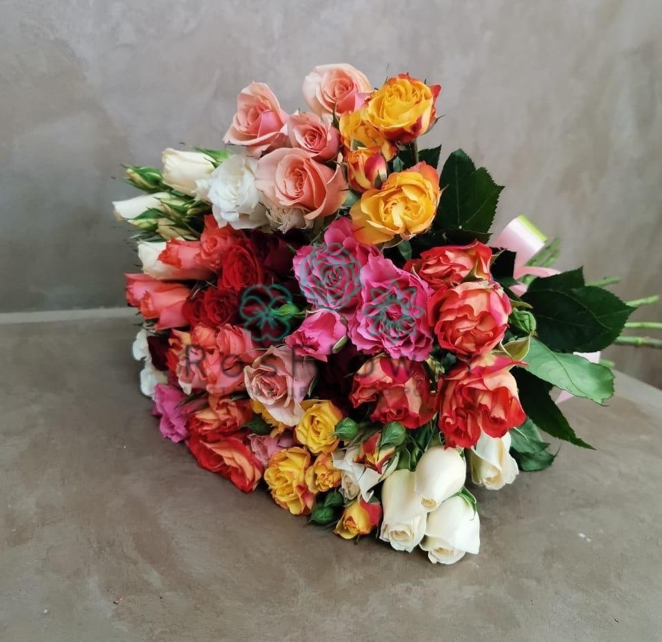 Букет цветов из: Розы в Рахманово