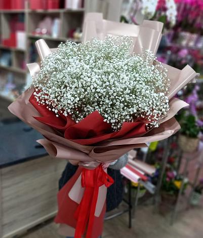 Букет цветов из: Гипсофила в Рахманово