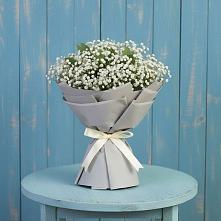Букет цветов из:  Гипсофила в Рахманово