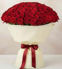 Букет 101 Красная роза Милано #REPLACE_PRED# Рахманово