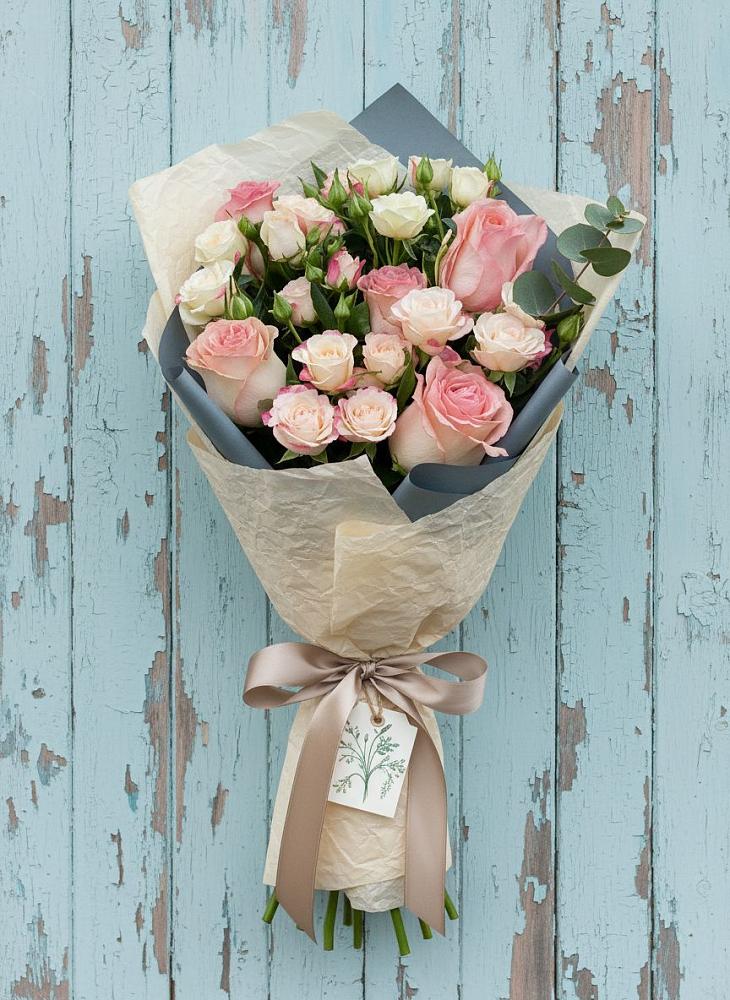 Букет цветов из: Розы в Рахманово