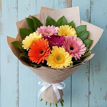 Букет цветов из:  Герберы #REPLACE_PRED# Рахманово