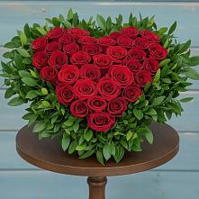 Цветочная композиция из Розы в виде сердца #REPLACE_PRED# Рахманово