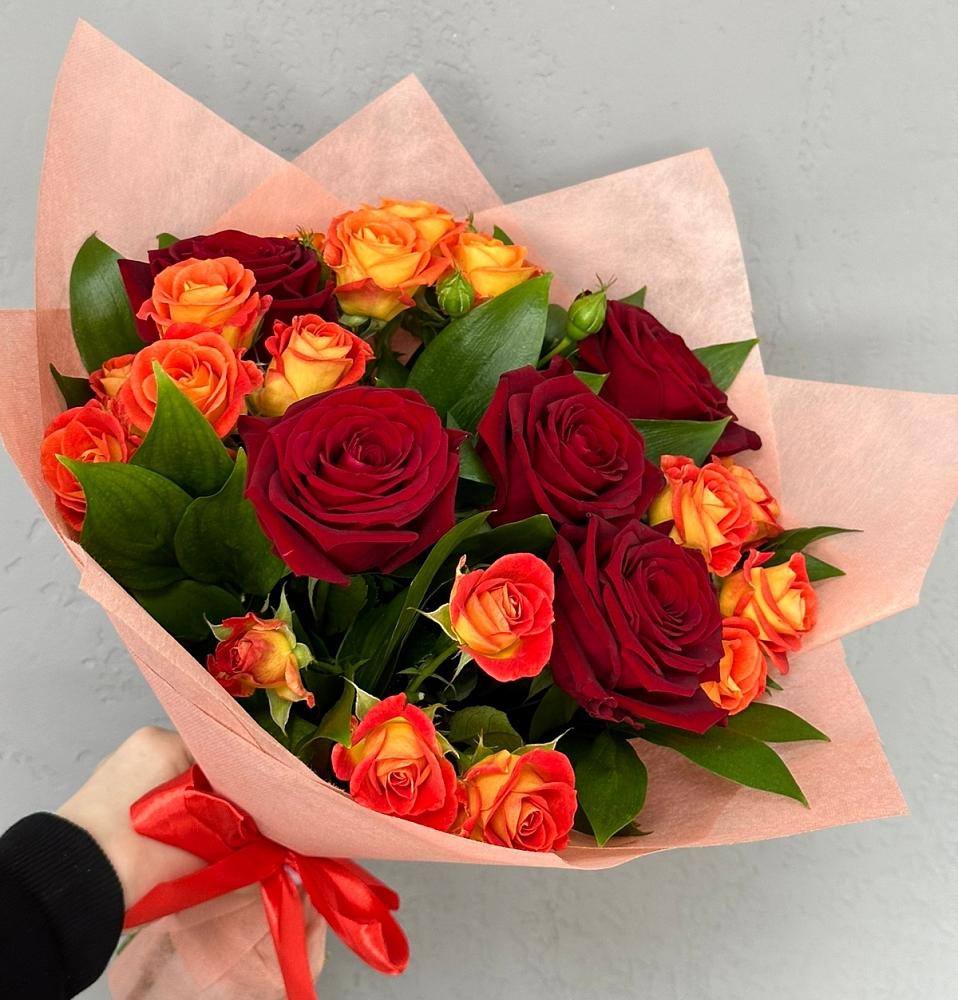 Букет Любовь и восторг в Рахманово