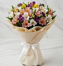 Букет цветов из:  Альстромерии в Рахманово