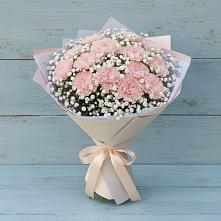Букет цветов из:  Гвоздики в Рахманово
