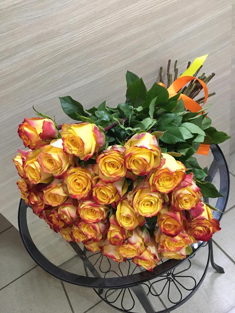 Букет Желтые розы в Рахманово