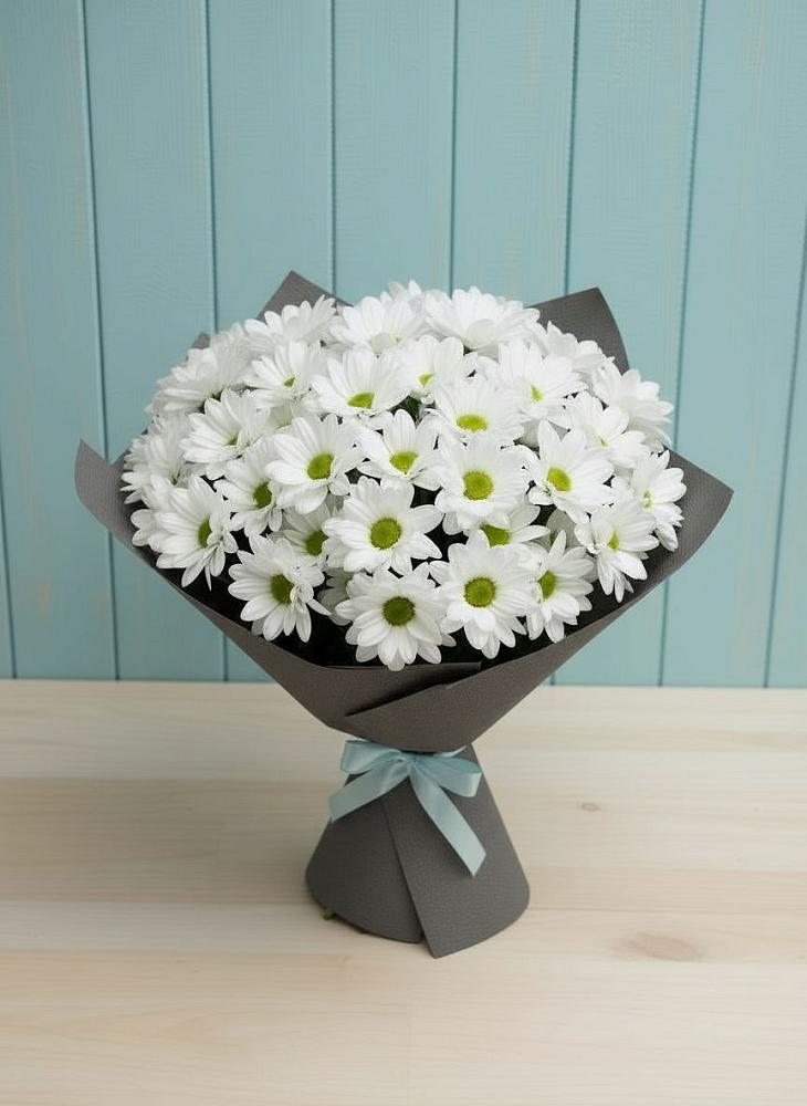 Букет цветов из: Хризантемы в Рахманово