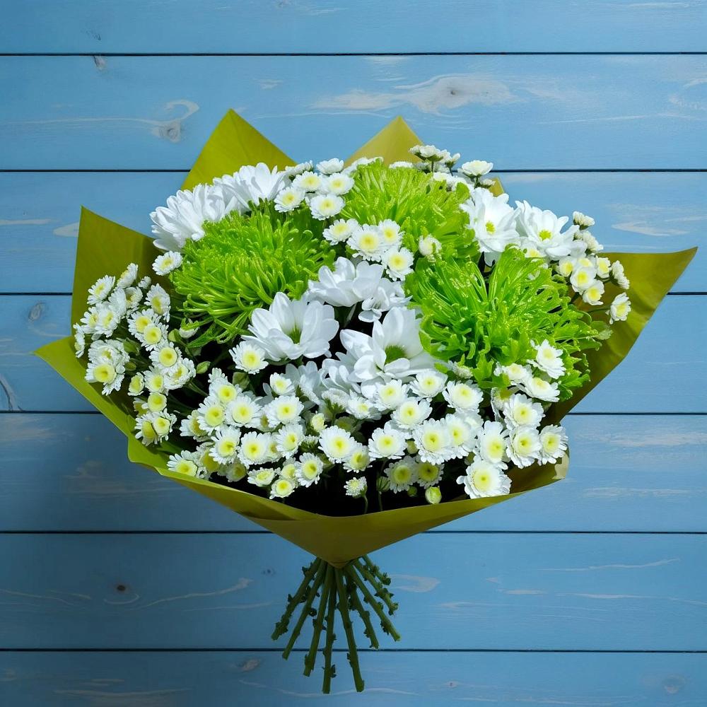 Букет цветов из: Хризантемы в Рахманово