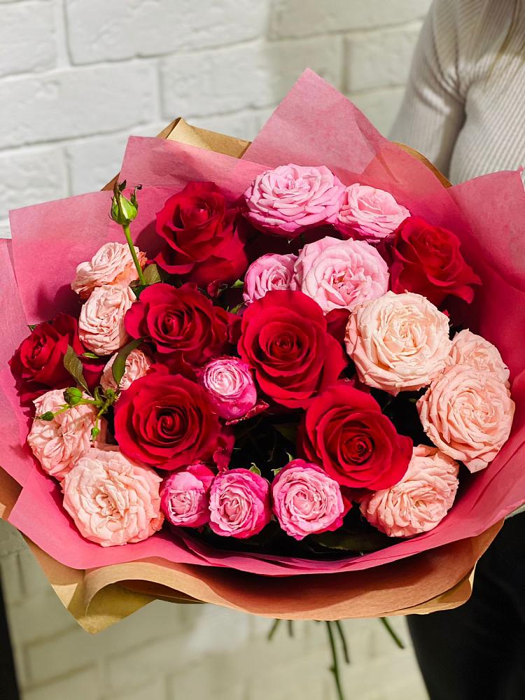 Букет цветов из: Розы в Рахманово