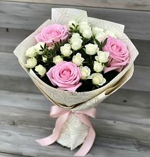 Букет цветов из:  Розы в Рахманово