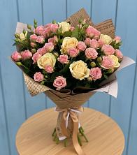Букет цветов из:  Розы в Рахманово
