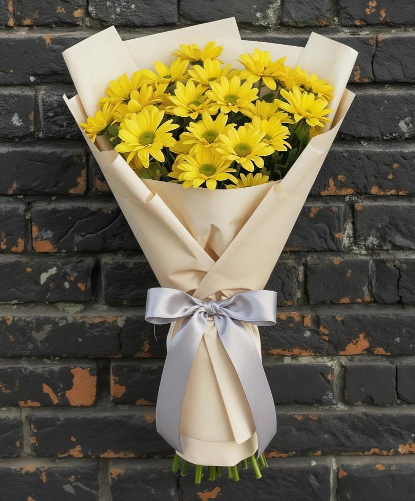 Букет цветов из: Хризантемы в Рахманово
