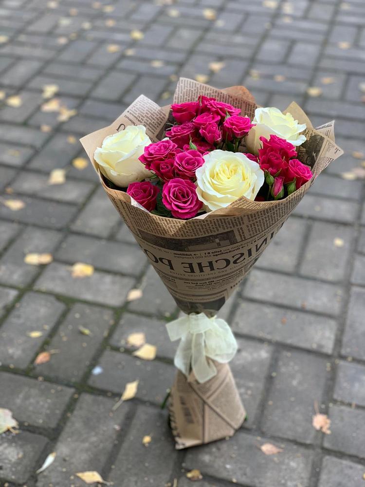 Букет цветов из: Розы в Рахманово