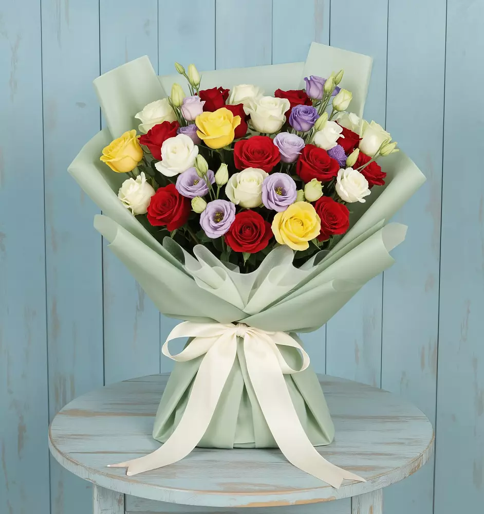 Букет цветов из: Розы в Рахманово