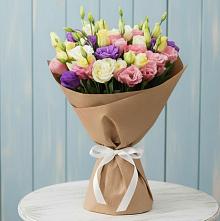 Букет цветов из:  Лизиантусы в Рахманово