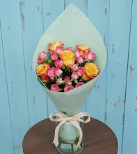 Букет цветов из:  Розы в Рахманово