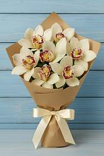 Букет цветов из:  Орхидеи и Розы в Рахманово